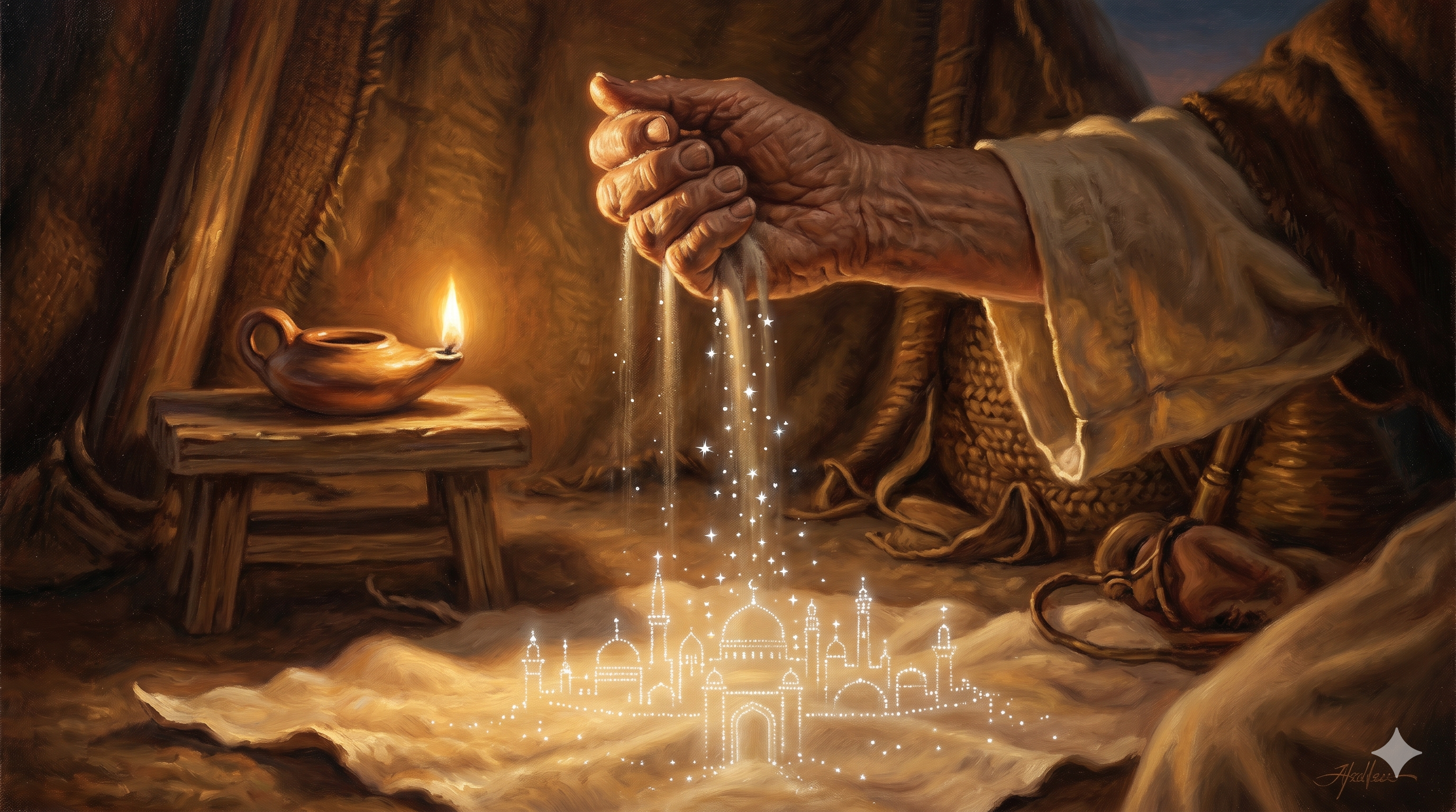 아브라함의 천막 안 환상