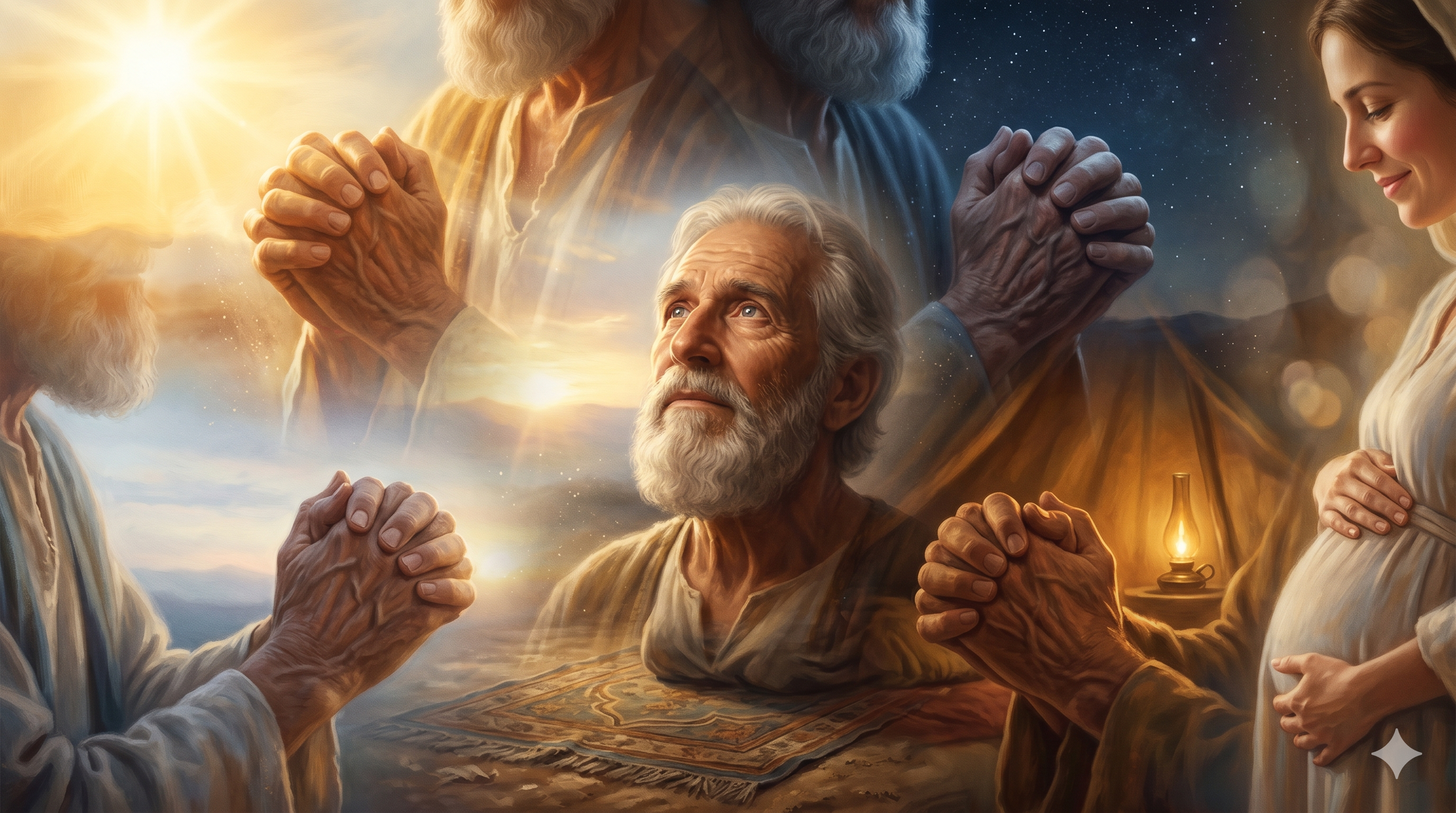 이십 년 동안 기도하는 이삭의 장막 한구석