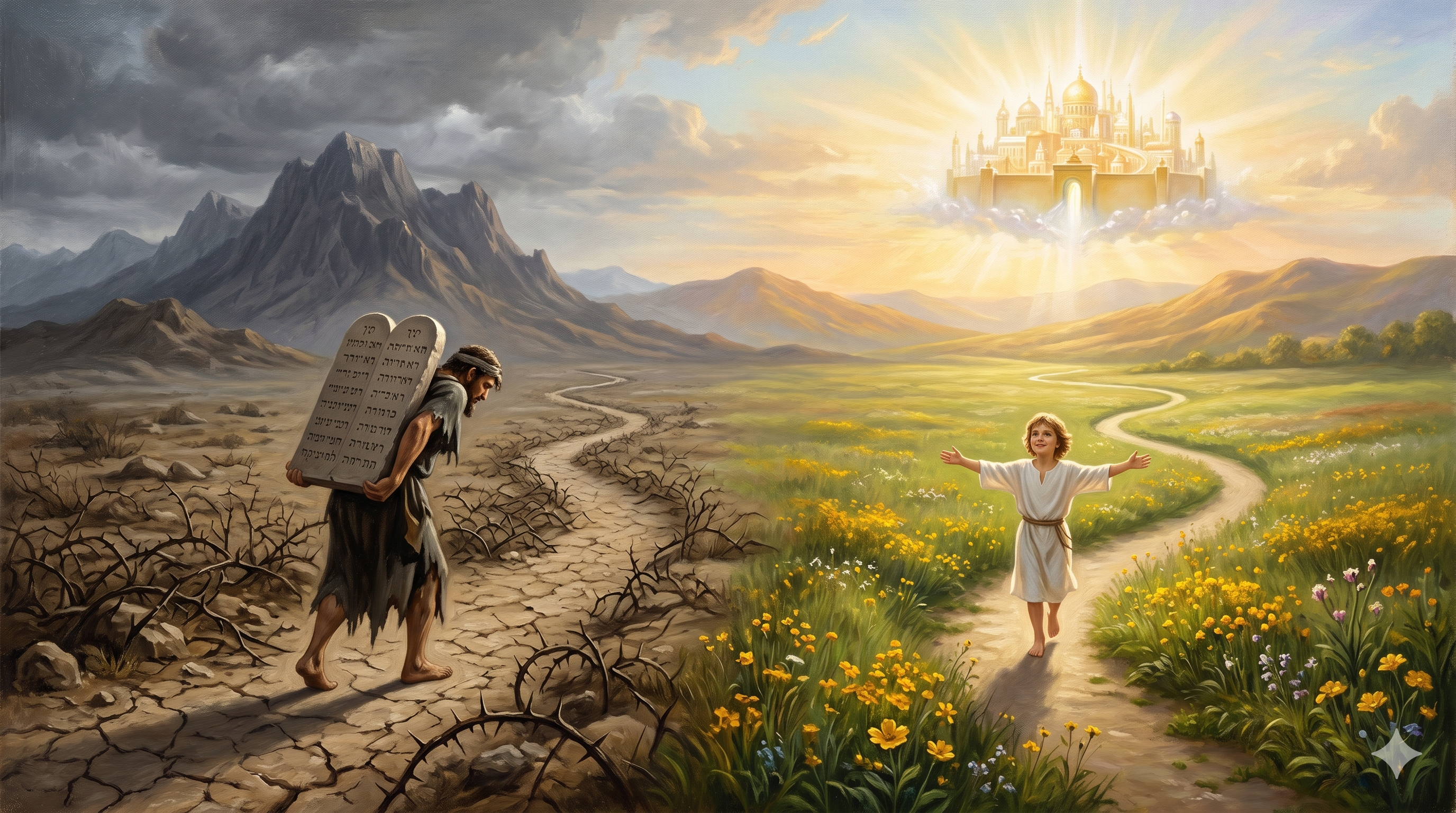 두 갈래 길 — 종의 길과 자녀의 길